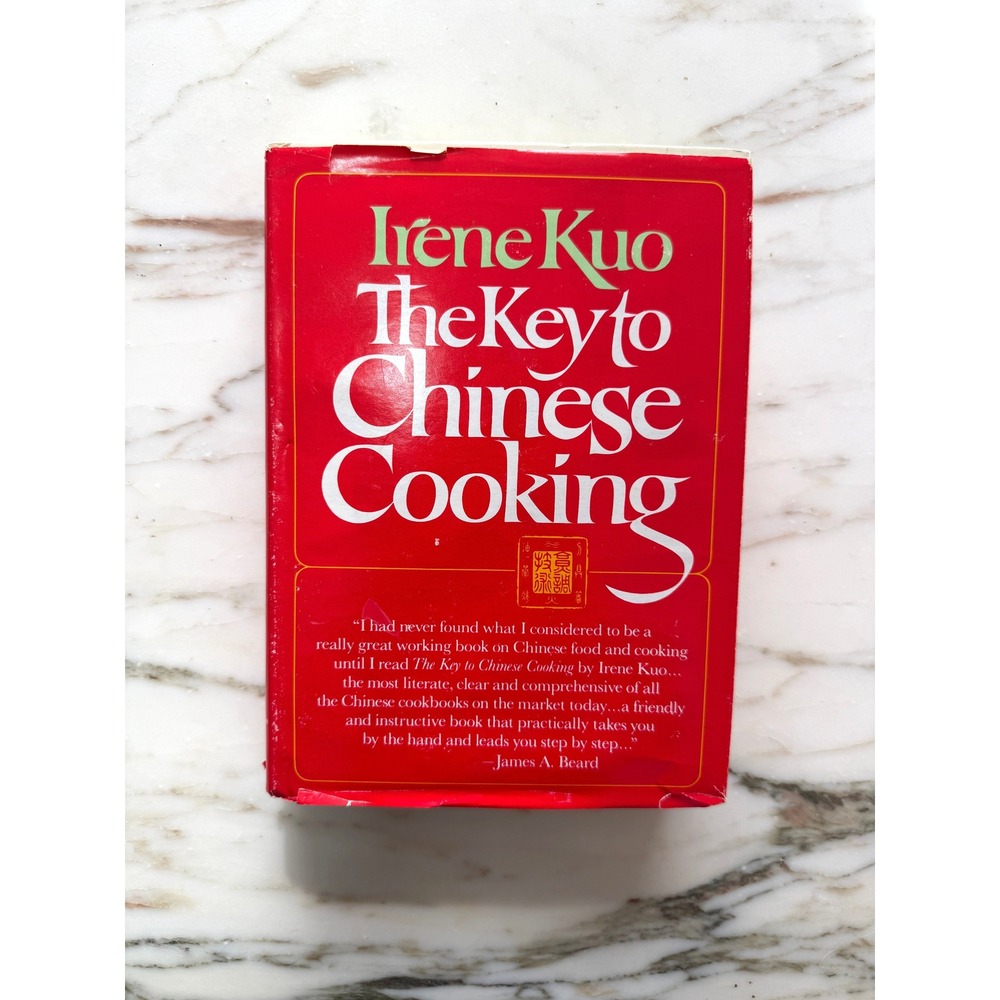Vintage Irene Kuo The Key to Chinese Cooking Hardcover Cookbook
